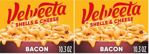 Vista 18 de Velveeta Shells & Cheese - Velveta Caracoles y Queso - Pasta de caracoles con salsa de queso y 2% de leche y queso (caja de 12 oz)