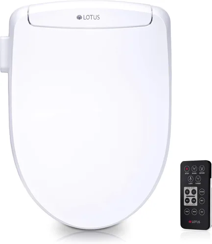 Vista 14 de Lotus Hygiene Systems ATS-500. Asiento para inodoro con tapa inteligente, climatizada con temperatura regulable. Color blanco.