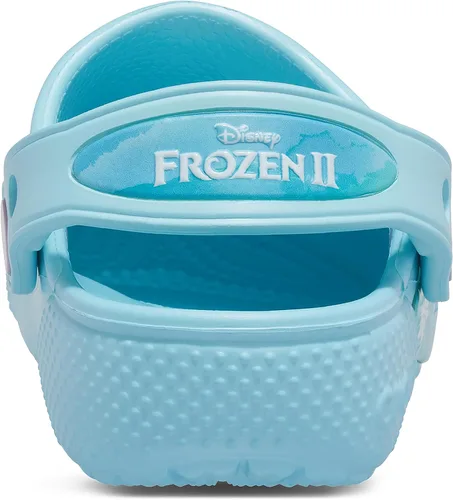 Vista 11 de Crocs Zuecos Disney para niños Zapatos Frozen 2 para niñas, Azul hieloazul hielo., 2 niño