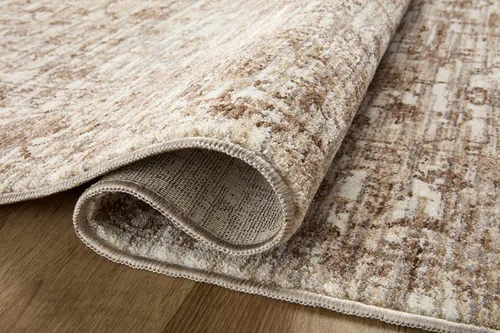 Vista 4 de Loloi Sorrento Collection SOR-01 - Alfombra de pasillo Bark/Natural, 2'-7" x 10'-0" SOR-01 Approx. 3x10 Brown Hallway Entryway Kitchen, Vintage