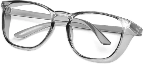 Vista 13 de Elegantes gafas de seguridad para mujeres y niñas, gafas anti-vaho, gafas protectoras, gafas transparentes