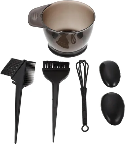 Vista 9 de Healifty Kit de tinte para el cabello, 20 unidades, cuenco de tinte para el cabello, cepillo de tinte para el cabello, peine de tinte para el 20