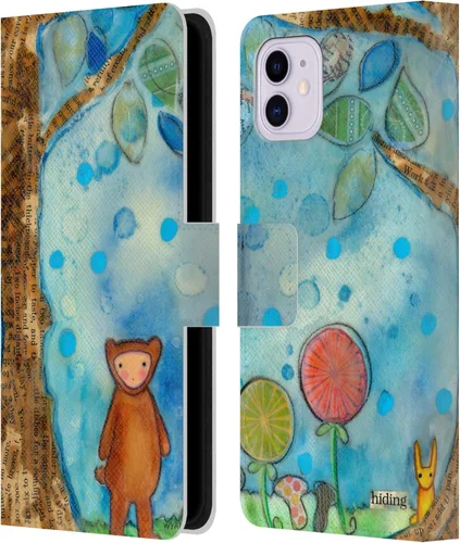 Vista 8 de Head Case Designs Officially Licensed Wyanne Half Light Nature 2 Leather Wallet Case Compatible with Apple iPhone 11