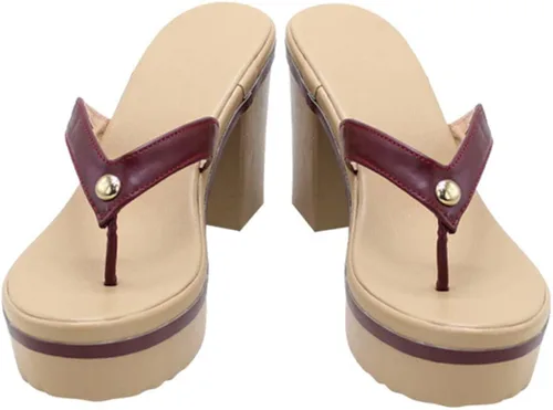 Vista 3 de Genshin Impact Raiden Shogun - Zapatos de disfraz para cosplay 221014 KOGOROUCOS