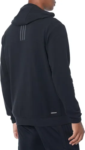 Vista 2 de adidas Sudadera con capucha de yoga con cremallera completa