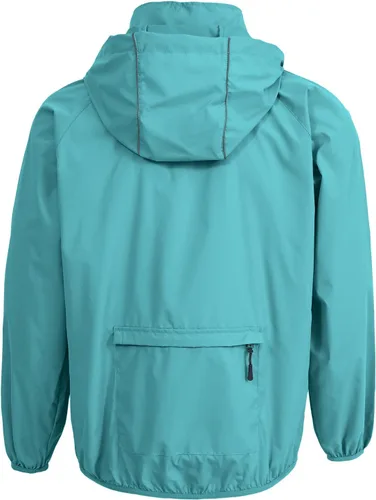 Vista 3 de Spmor Chaqueta impermeable ligera para hombre, rompevientos, para correr