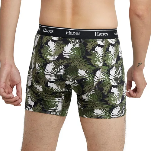 Vista 3 de Hanes Originals Mens Boxer Briefs & Trunks, Stretch Cotton Moisture-Wicking Underwear, Modern Fit Low Rise, Multipacks