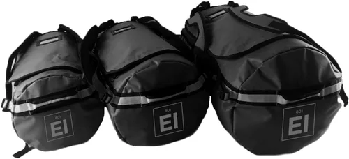 Vista 48 de Element Equipment Trailhead Bolsa de lona con correas de hombro de tela impermeable, Color verde azulado., Large 85 Liters