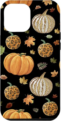 Vista 25 de iPhone 16 Falling leaves Autumn and Pumpkin Happy Fall Phone Case
