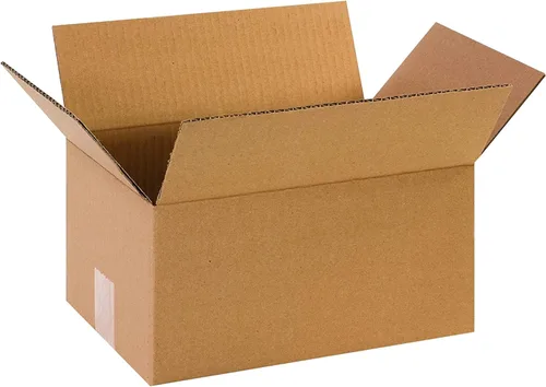 Vista 8 de Aviditi 1286 corrugado Caja, 12 pulgadas longitud x 8 pulgadas ancho x 6 pulgadas Altura, kraft (Paquete de 25)