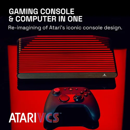 Vista 2 de Atari VCS - All-in Bundle - Video Game Console & PC - Walnut