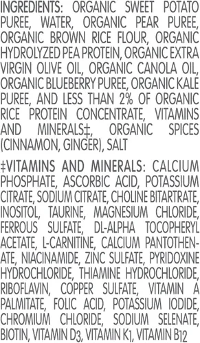 Vista 3 de Compleat Pediatric Organic Blends 10.1 fl oz, bolsa de fórmula de alimentación nutricionalmente completa a base de plantas, paquete de 24