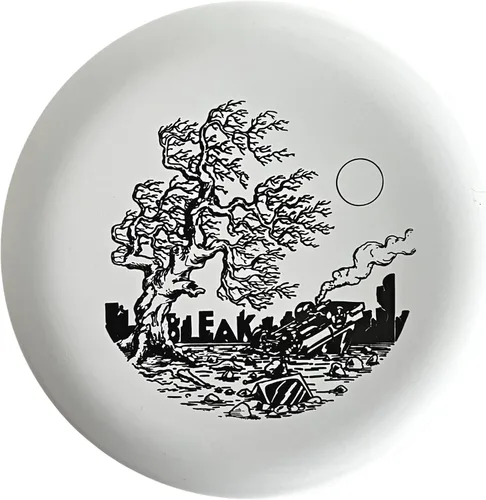 Vista 5 de DOOMSDAY DISCS Bleak Disc Golf Putter recto en plástico de ración Negro