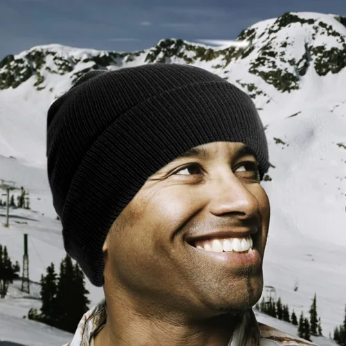 Vista 6 de 1 y 2 paquetes de gorros unisex para hombres y mujeres, gorros de punto de invierno