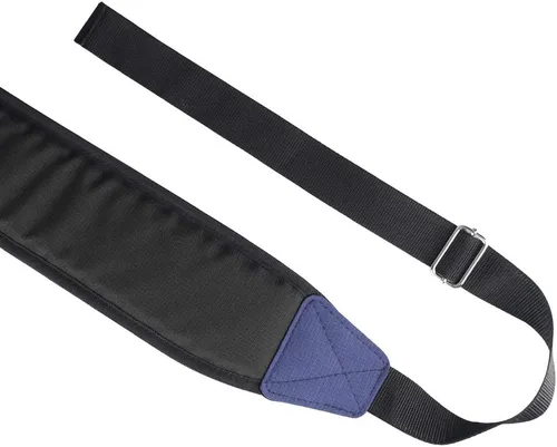 Vista 8 de BIG TEETH Correa para bolsa de golf, correa de hombro acolchada única, correas ajustables gruesas de repuesto universal de liberación rápida Negro