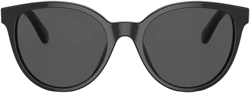 Vista 2 de Versace Niños VK 4427U GB187 Gafas de sol redondas de plástico negro lente gris