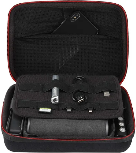 Vista 9 de PGYTECH - Estuche de transporte para cámara, bolsa de almacenamiento, carcasa rígida a prueba de salpicaduras para OSMO Action 6/5 Pro/Pocket