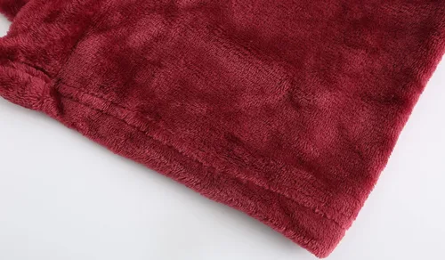 Vista 7 de Bata de baño con capucha para niños, pijama de franela afelpada con capucha para niñas, ropa de dormir para niños, bata de spa