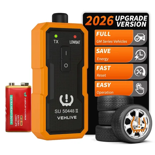 Vista 7 de Herramienta de reaprendizaje TPMS para sensor de neumáticos GM, versión mejorada EL-50448, herramienta de reinicio de activación del sistema