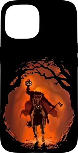Vista 6 de iPhone 16 halloween scary pumpkin headless horseman Case