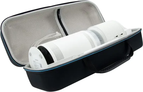 Vista 5 de Funda de transporte Hounyoln para Samsung The Freestyle Projector Compatible with The Freestyle Smart Portable Projector/2nd Gen Projector