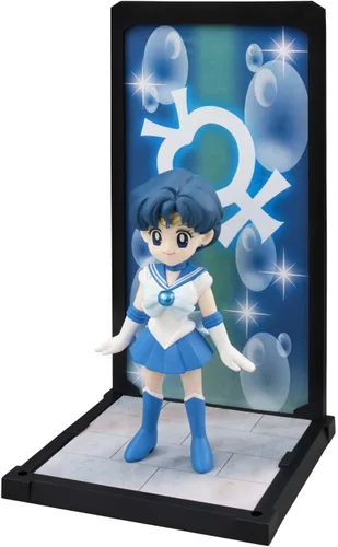 Vista 8 de Bandai Tamashii Nations Buddies Mercury "Sailor Moon" figura de acción, multicolor (BAN92039)