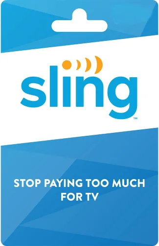 Vista 2 de Sling TV Tarjeta de regalo $25