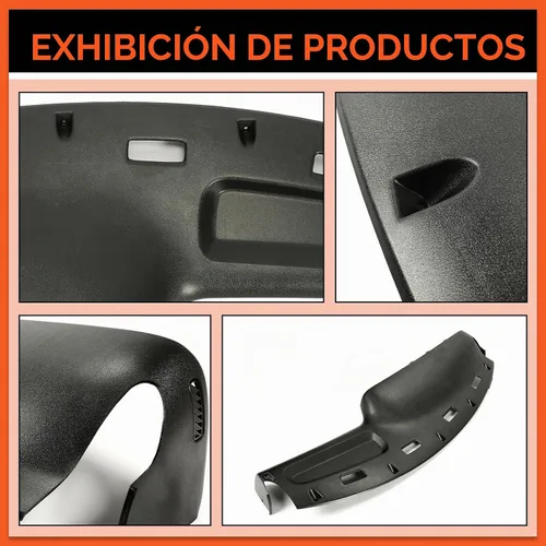 Vista 5 de ECOTRIC Reemplazo de salpicadero Compatible con camionetas Dodge Ram 1500 2500 3500 de 1994-1997 Cubierta de capó del tablero de camiones Reemplazo