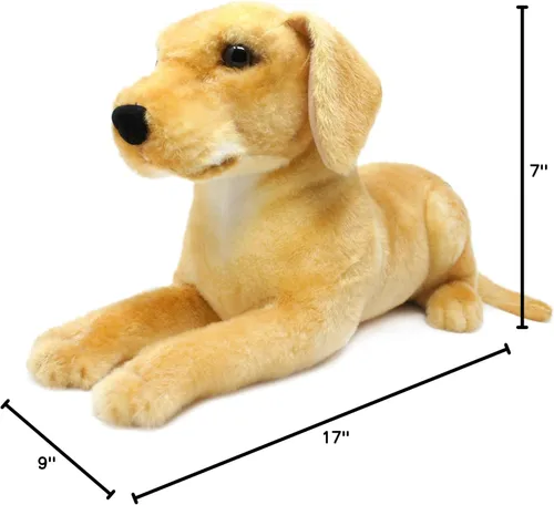 Vista 7 de TigerHart Mason el Labrador - Animal de peluche de 19 pulgadas