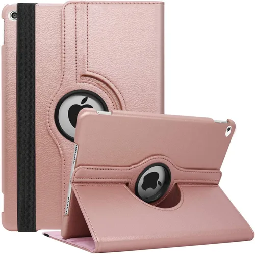 Vista 23 de Funda giratoria para iPad de 9.7 pulgadas 2018 2017 / Funda para iPad Air 2 - Funda protectora con soporte giratorio de 360 grados y función