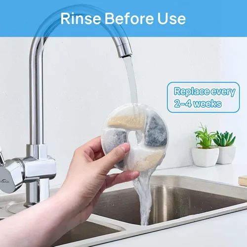 Vista 6 de Filtros de repuesto de agua para gatos, paquete de 8 – Filtros de repuesto oficiales para fuentes de agua potable ANNAINUTC Cat