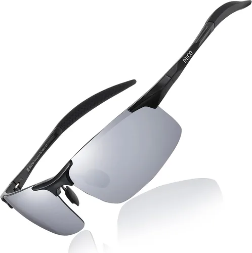 Vista 113 de Duco - Gafas de sol deportivas polarizadas para hombre con protección UV 8177s
