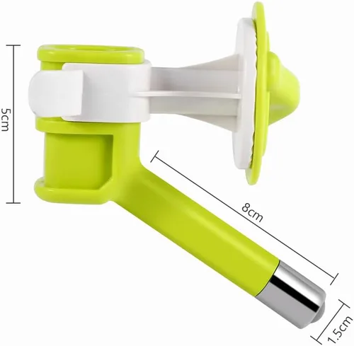 Vista 3 de Dispensador de agua para mascotas, alimentador automático para perros y gatos, fuente sin goteo, cabezal de botella, boquilla colgante antifugas