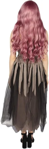 Vista 4 de Disfraz de gótico de zombi HC-065 para mujer adulta, S