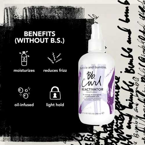 Vista 4 de Bumble and bumble. Rizos reactivador de cabello Para rizos revividos + rehidratados Anti encrespamiento Enrollado, rizado, ondulado Con
