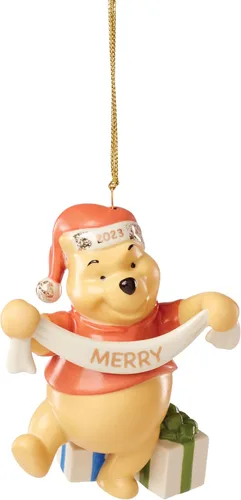 Vista 9 de Lenox 894426 2023 Adorno de Mickey y muñeco de nieve