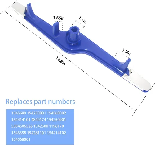 Vista 4 de 1545680 5304517203 Brazo de pulverización inferior para lavaplatos Compatible con Frigidaire Kenmore Piezas de repuesto EAP12585623 1545680