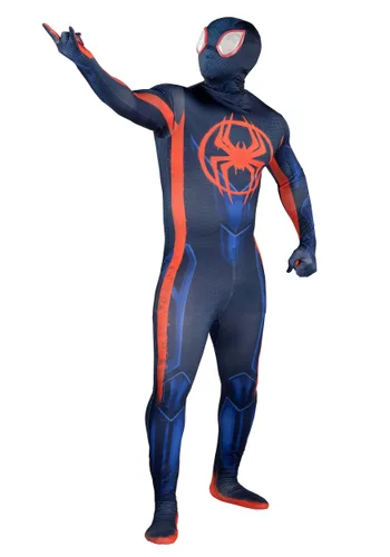 Vista 2 de Disfraz Spider-Verse 2 Miles Morales para Hombre Multicolor