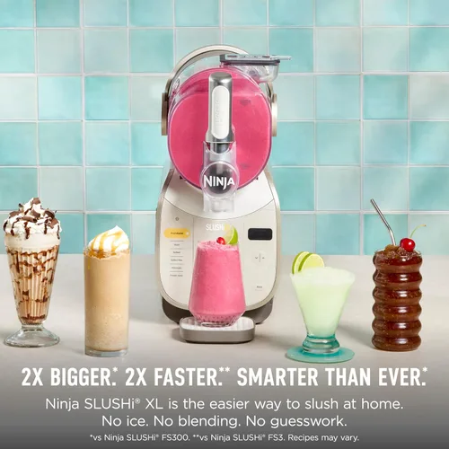 Vista 2 de Ninja SLUSHi XL - Máquina inteligente para bebidas congeladas y máquina Crema