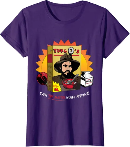 Vista 12 de Torgo Camiseta de película de culto de cereales, Negro, S