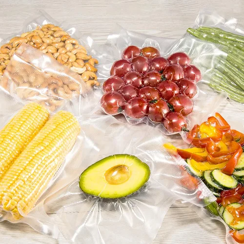 Vista 6 de GERYON Bolsas selladoras al vacío, 120 bolsas de sellado de alimentos precortadas de 8 x 12 pulgadas para Geryon y otras máquinas selladoras al vacío