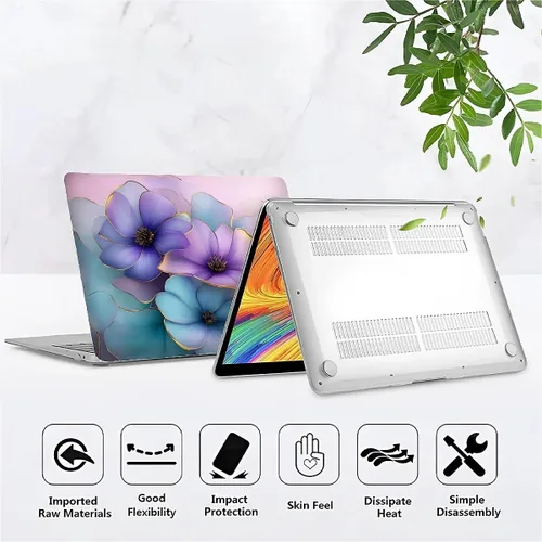 Vista 116 de Funda para computadora MacBook Pro de 13 pulgadas, modelo A1425/A1502, modelo A1425/A1502, diseño de primera calidad, funda rígida para laptop 3D 3D