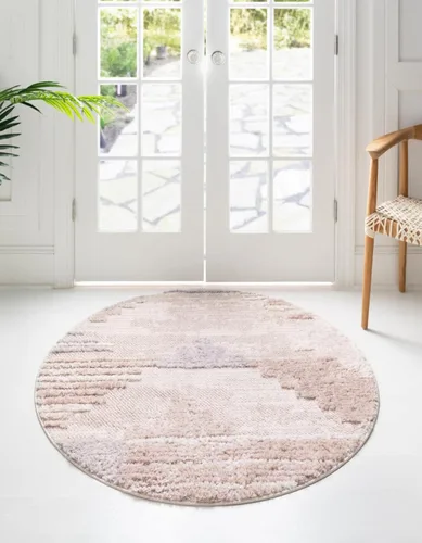 Vista 13 de Unique Loom Cherokee Collection - Alfombra de área - Henderson (2' x 3' 1" Rectángulo, Arena/Marfil)