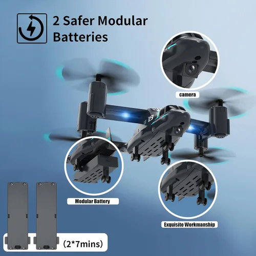 Vista 6 de Helicóptero de control remoto, LM19 Ospery Helicóptero RC militar con cámara en vivo para fanáticos de lo militar, modo de vuelo y deslizamiento
