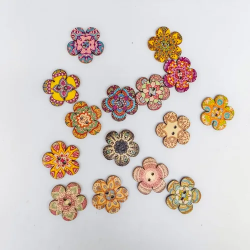 Vista 5 de 4 piezas retro pintadas pequeñas flores agujas, soporte magnético para punto de cruz, accesorios de costura y bordado, aguja magnética niñera