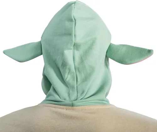 Vista 7 de Star Wars Yoda - Máscara con capucha para niños y niños, disfraz de Halloween con orejas