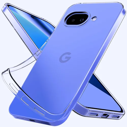 Vista 8 de Funda transparente para Google Pixel 6a. Funda protectora de silicona de poliuretano termoplástico transparente suave y delgada para Google Pixel 6A