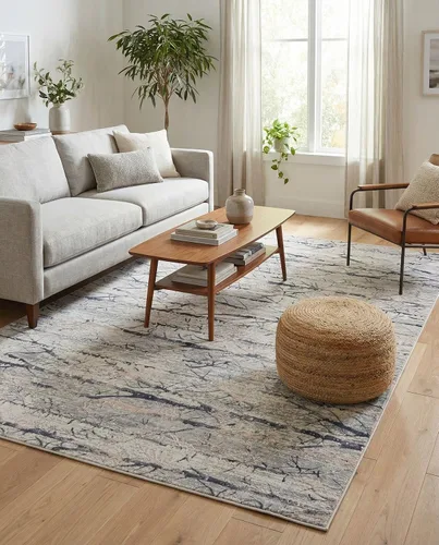 Vista 15 de Rugs.com Alfombra de la colección Finsbury, alfombra mediana gris de 2 x 3 pies, perfecta para salas de estar, comedores grandes, planos abiertos