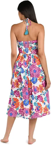 Vista 5 de La Blanca Vestido midi para cubrir el traje de baño para mujer