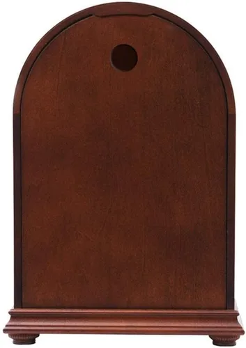 Vista 3 de Relojes de repisa, Reloj de escritorio de madera maciza muebles adornos de mesa reloj de mesa sala de estar europeo reloj de escritorio silencio